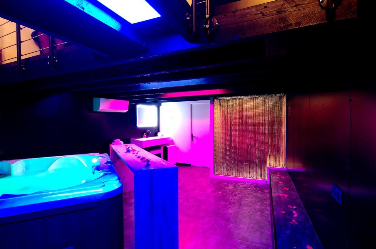 Mieuxqualhotel Jacuzzi Privatif La Retro Bordéus Exterior foto